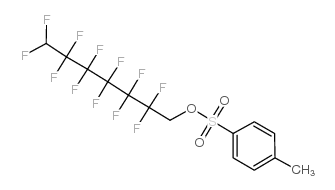 1H,1H,7H-十二氟庚基对甲苯磺酸盐结构式
