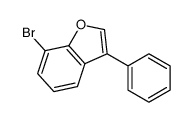 7-bromo-3-phenylbenzofuran结构式