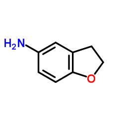 5-氨基-2,3-二氢苯并[b]呋喃结构式