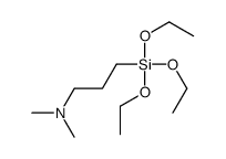 N,N-dimethyl-3-triethoxysilylpropan-1-amine结构式