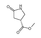 (R)-甲基 5-氧亚基吡咯烷-3-甲酸基酯结构式