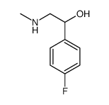 BenzeneMethanol, 4-fluoro-a-[(Methylamino)Methyl]- Structure