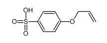 4-prop-2-enoxybenzenesulfonic acid Structure