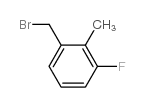 3-Fluoro-2-methylbenzyl bromide Structure