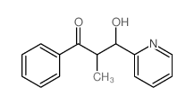 3-hydroxy-2-methyl-1-phenyl-3-pyridin-2-yl-propan-1-one Structure
