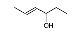 5-methylhex-4-en-3-ol Structure