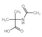 N-乙酰基-2-甲基丙氨酸结构式