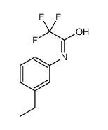 Acetamide, N-(3-ethylphenyl)-2,2,2-trifluoro- (9CI)结构式