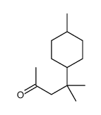 4-methyl-4-(4-methylcyclohexyl)pentan-2-one Structure