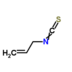 Allyl isothiocyanate Structure