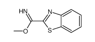 2-Benzothiazolecarboximidicacid,methylester(9CI)结构式