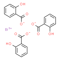 salicylic acid, bismuth salt结构式