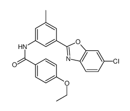 Benzamide, N-[3-(6-chloro-2-benzoxazolyl)-5-methylphenyl]-4-ethoxy- (9CI) picture