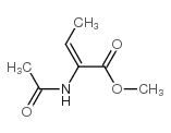 2-n-乙酰基巴豆酸甲酯结构式