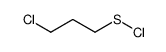 3-chloropropyl thiohypochlorite Structure