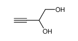but-3-yne-1,2-diol Structure