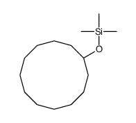 cyclododecyloxy(trimethyl)silane Structure