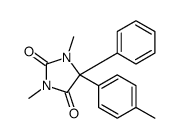 1,3-dimethyl-5-(4-methylphenyl)-5-phenylimidazolidine-2,4-dione结构式