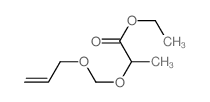 ethyl 2-(prop-2-enoxymethoxy)propanoate Structure