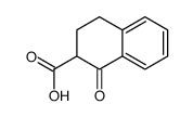 1-oxo-3,4-dihydro-2H-naphthalene-2-carboxylic acid Structure
