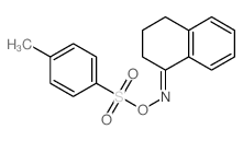 N-(4-methylphenyl)sulfonyloxytetralin-1-imine结构式