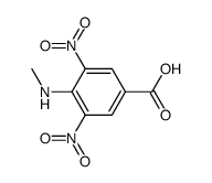 N-methyl-4-carboxy-2,6-dinitroaniline结构式