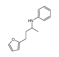 N-(3-furan-2-yl-1-methyl-propyl)-aniline Structure