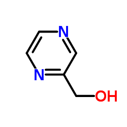 2-羟甲基吡嗪结构式