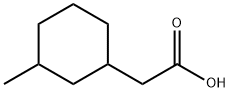2-(3-甲基环己基)乙酸结构式