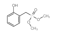 2-(dimethoxyphosphorylmethyl)phenol结构式