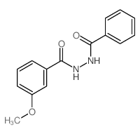 N-benzoyl-3-methoxy-benzohydrazide picture