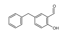 5-BENZYL-2-HYDROXY-BENZALDEHYDE结构式