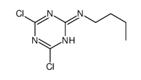 N-butyl-4,6-dichloro-1,3,5-triazin-2-amine Structure