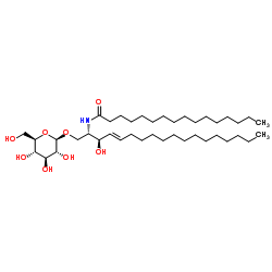 D-葡萄糖基-ß-1,1'N-棕榈酰-D-赤型-鞘氨醇图片