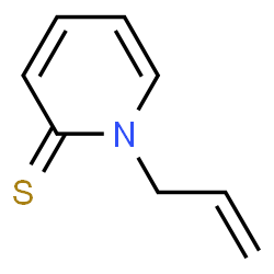 2(1H)-Pyridinethione,1-(2-propenyl)- (9CI) Structure