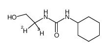 3-Cyclohexyl-1-(1,1-dideuterio-2-hydroxyethyl)urea Structure