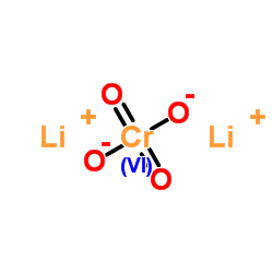 铬酸锂,二水合物结构式