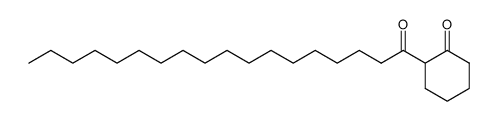 2-stearoylcyclohexan-1-one结构式