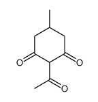 2-acetyl-5-methylcyclohexane-1,3-dione结构式