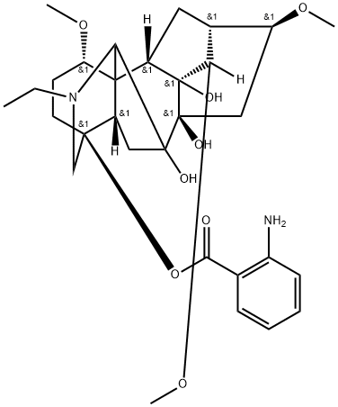 N-Deacetylranaconitin Structure