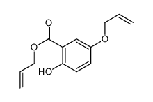 prop-2-enyl 2-hydroxy-5-prop-2-enoxybenzoate结构式