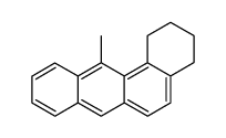 12-methyl-1,2,3,4-tetrahydro-benz[a]anthracene结构式