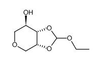 (3aR,7R,7aS)-2-ethoxytetrahydro-4H-[1,3]dioxolo[4,5-c]pyran-7-ol Structure
