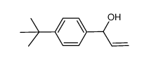 1-(4-(tert-butyl)phenyl)prop-2-en-1-ol结构式