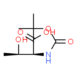 Threonine, N-[(1,1-dimethylethoxy)carbonyl]- (9CI)结构式