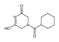 4-(cyclohexanecarbonyl)piperazine-2,6-dione结构式