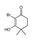 2-bromo-4,4-dimethyl-1,3-cyclohexanedione结构式