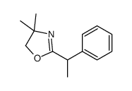 4,4-dimethyl-2-(1-phenylethyl)-5H-1,3-oxazole Structure