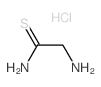 Ethanethioamide,2-amino-, monohydrochloride (9CI)结构式