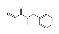 N-benzyl-N-methyl-2-oxoacetamide结构式